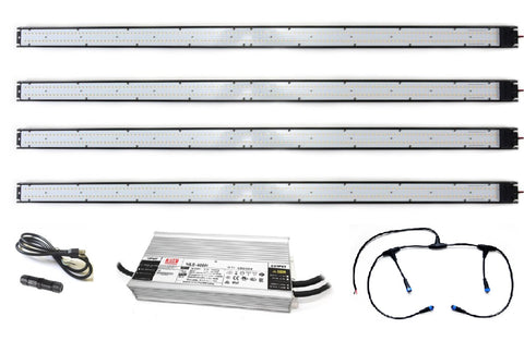 ARA-41 LED Light Bar Kit, 4-ft, 4-Pack, with 480W Driver - Atreum Lighting